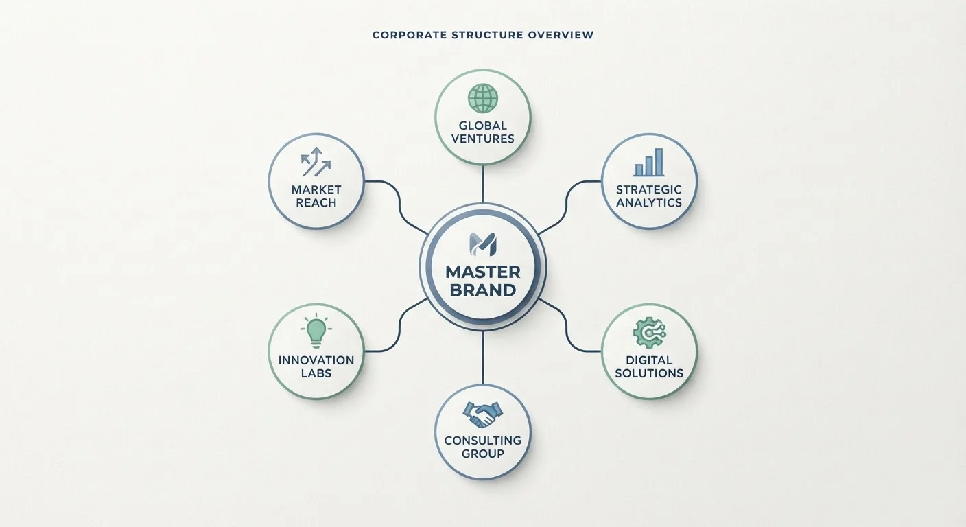 Brand Architecture Explained: How Companies Organize Multiple Products or Divisions