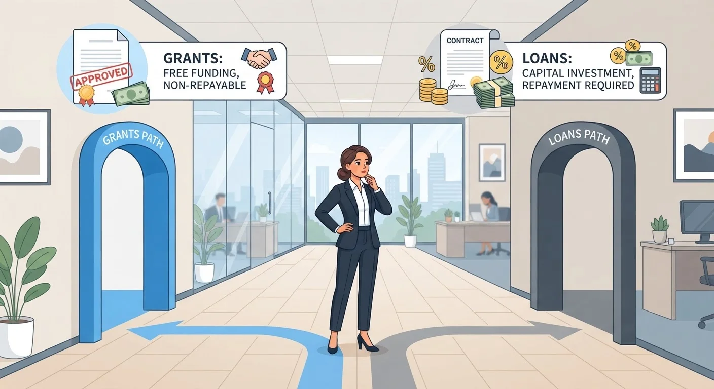 Business Grants vs. Business Loans: Choosing the Right Funding Path