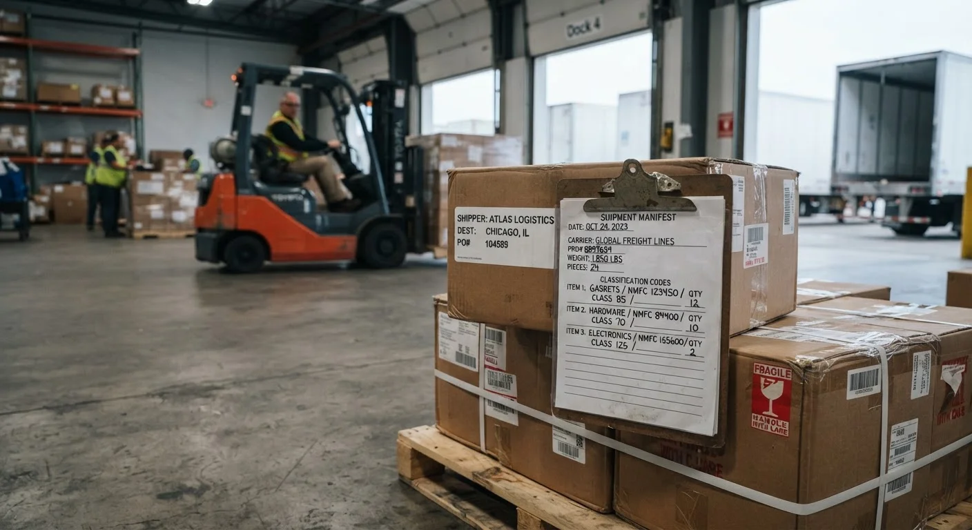 Freight Classification: What NMFC Codes Mean and Why They Affect Your Rate