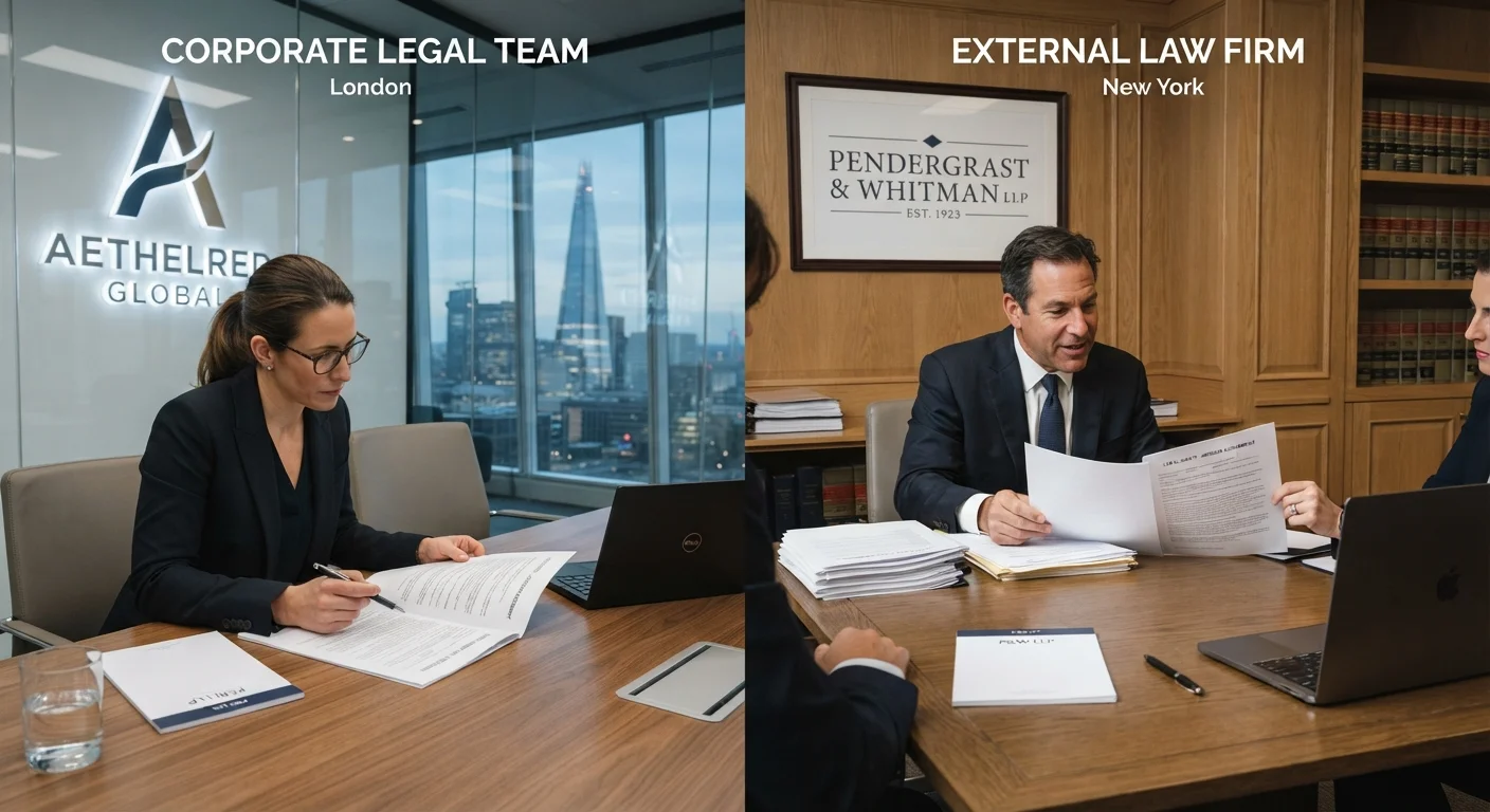 In-House Counsel vs. Outside Law Firm: How Businesses Weigh the Trade-Offs