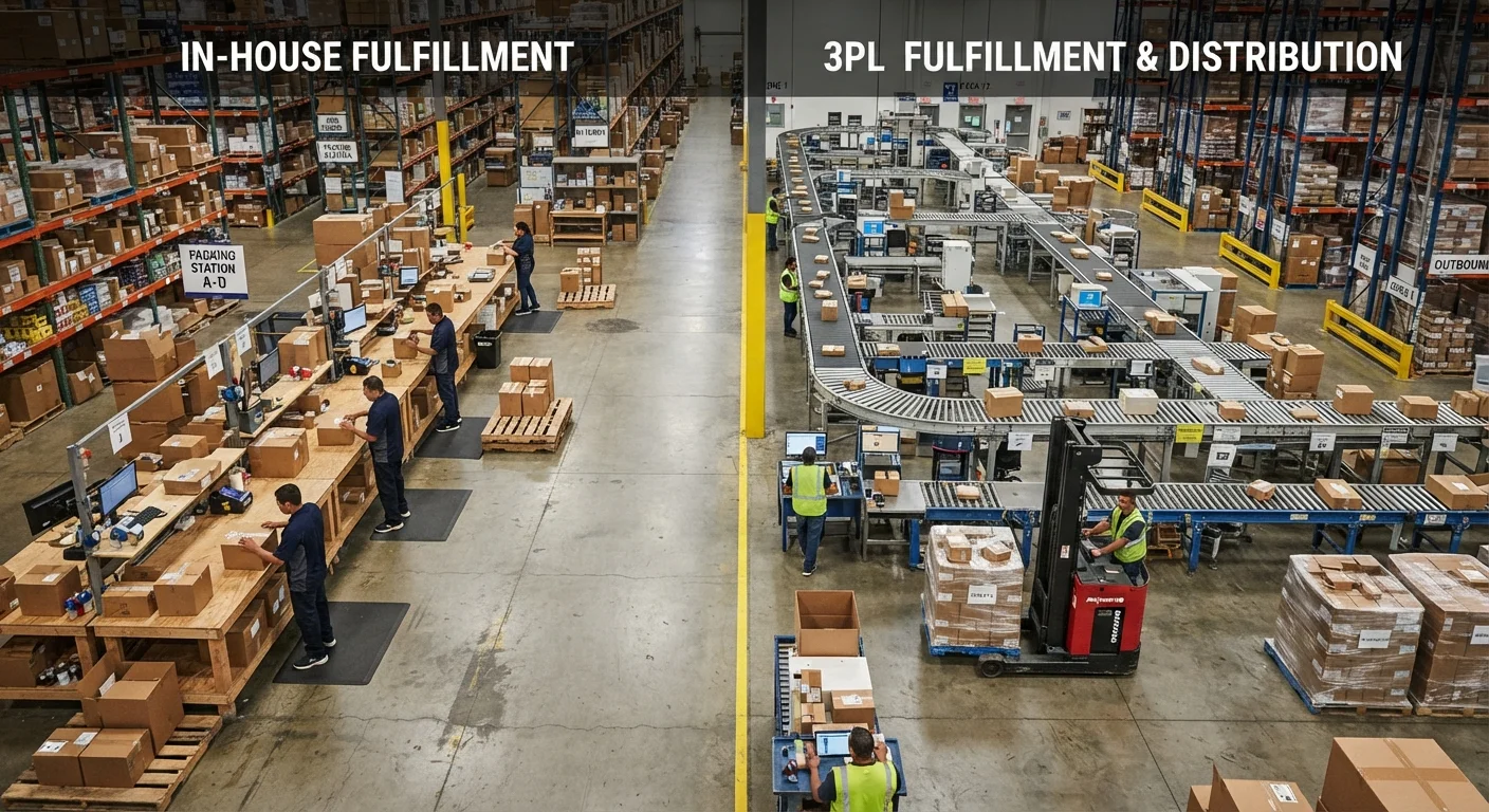 In-House Fulfillment vs. Third-Party Logistics: Choosing the Right Model