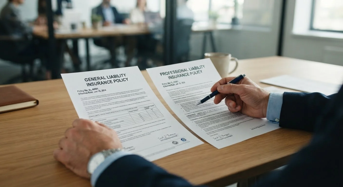 Professional Liability vs. General Liability for Service-Based Businesses