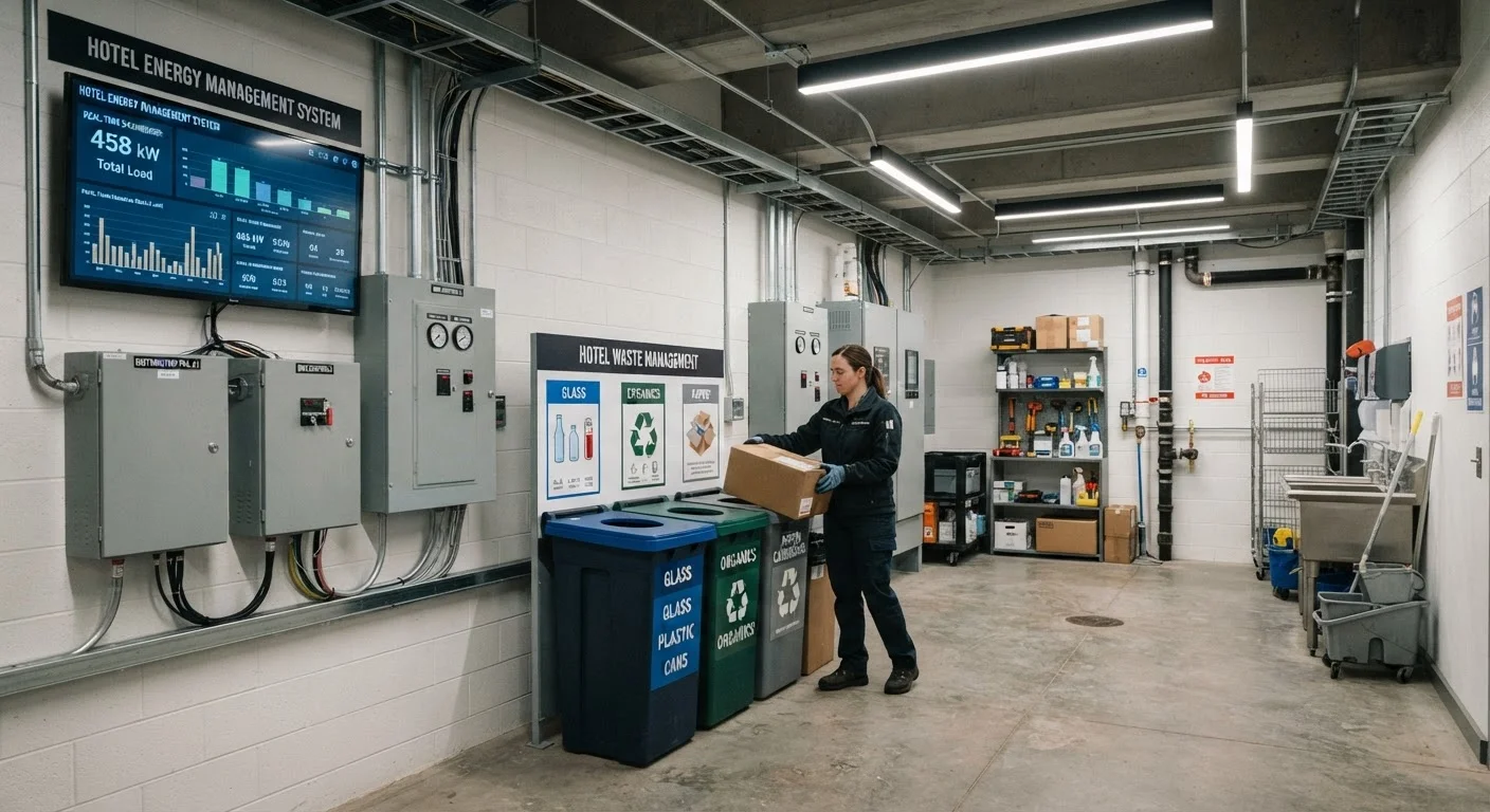 Sustainable Operations in Hotels: Practical Steps Beyond the Towel Reuse Card