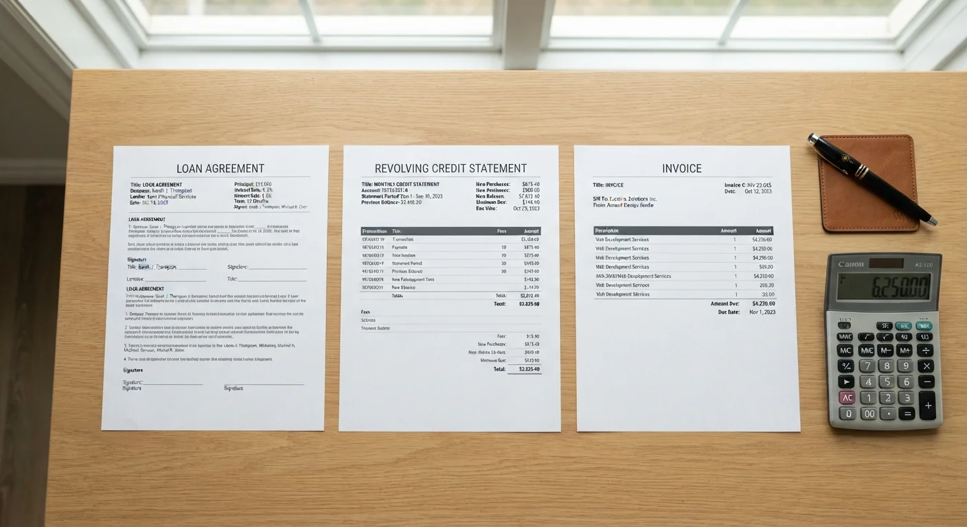 Term Loans, Lines of Credit, and Invoice Financing: What Sets Them Apart