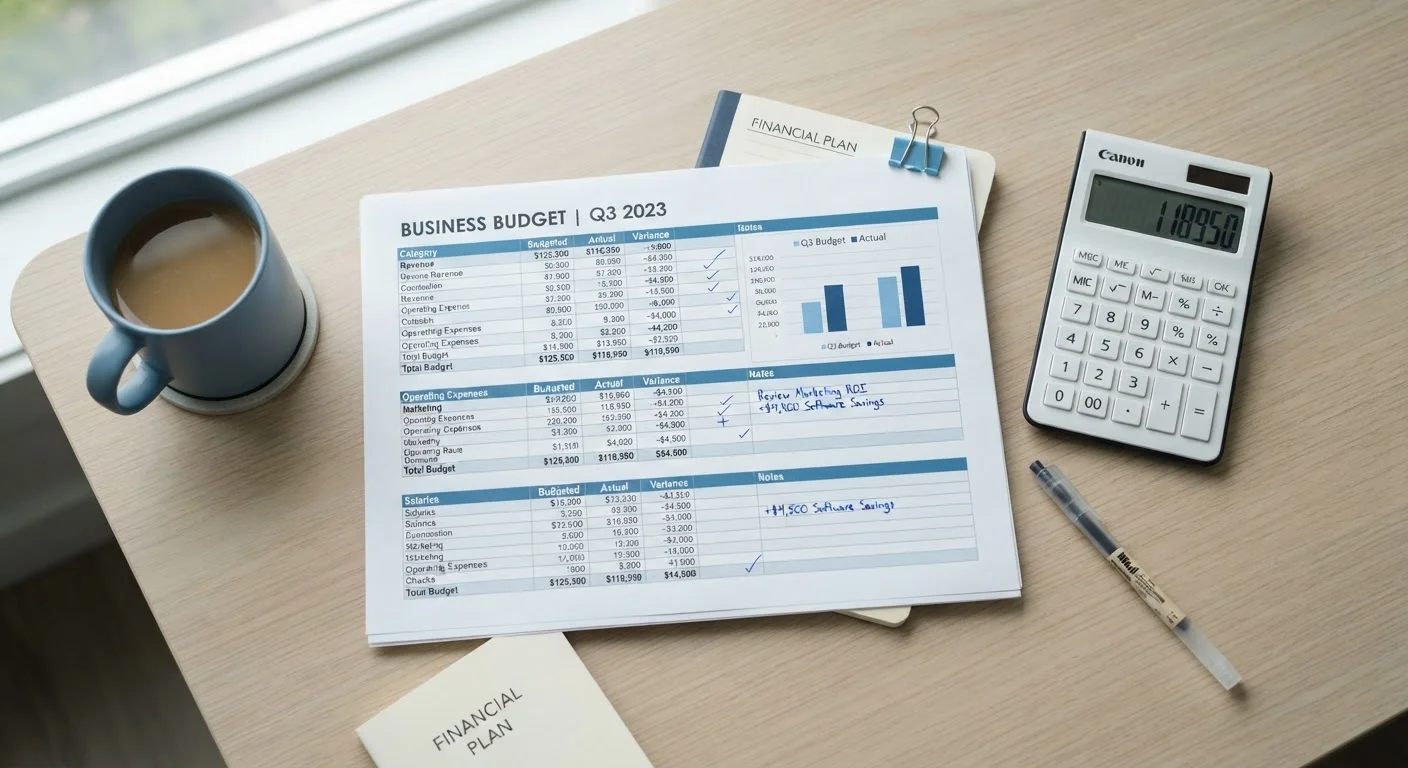 The Anatomy of a Business Budget