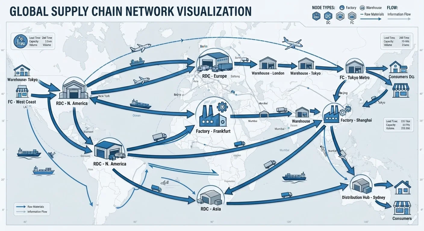The Anatomy of a Supply Chain: Tiers, Nodes, and Flows Explained