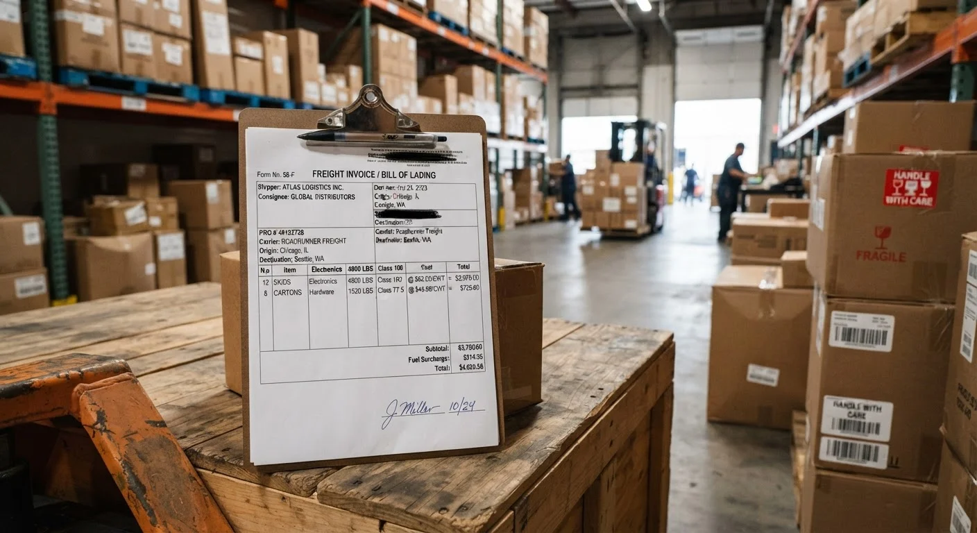 The Freight Bill Explained: Every Line Item Your Invoice Should Include